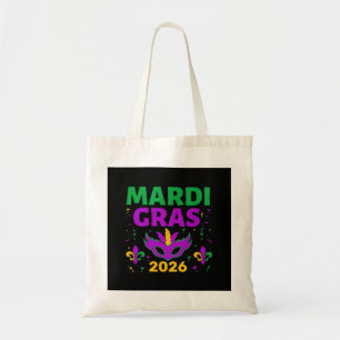 Mardi Gras 2026 Personalised Tote Bag