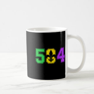 Mardi Gras 504 Nola New Orleans Louisiana La  Coffee Mug