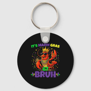 Mardi gras 67 bruh crayfish six seven meme crawfis key ring