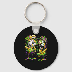 Mardi Gras 67 Soccer Drip Six Seven Meme Hands Bea Key Ring
