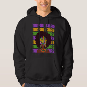 MARDI GRAS Afro Queen Hoodie