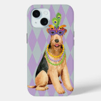 Mardi Gras Airedale