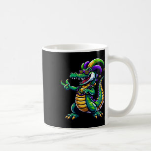 Mardi Gras Alligator Costume Kids Toddler Boys Mar Coffee Mug