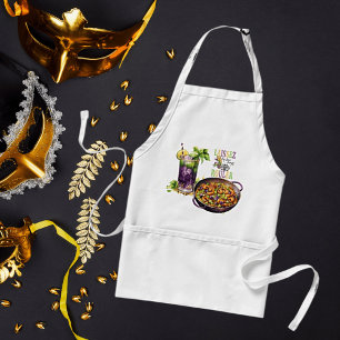 Mardi Gras Apron