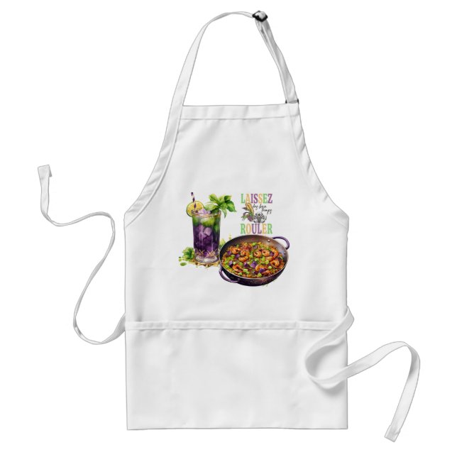 Mardi Gras Apron (Front)