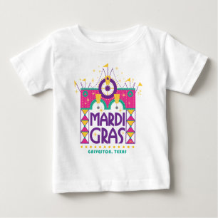 Mardi Gras Arch, Galveston, Texas Baby T-Shirt