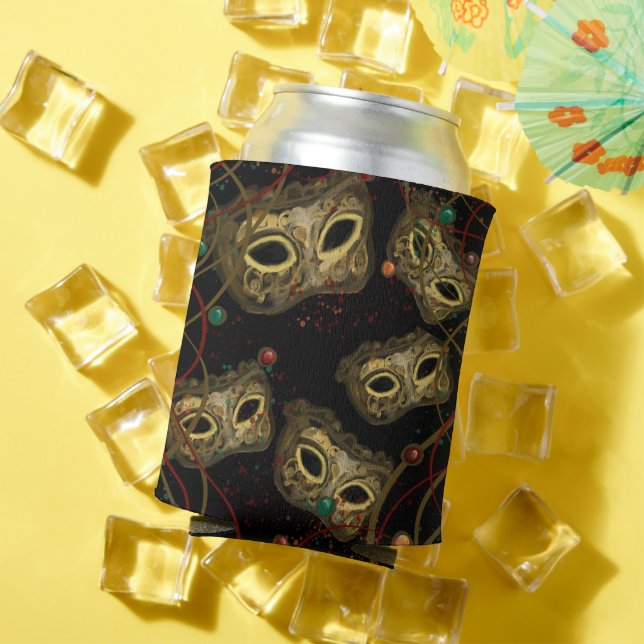 Mardi Gras Art  Can Cooler (In Situ Summer)
