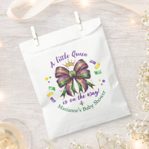 Mardi Gras Baby Girl Favour Bag