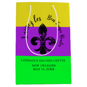 Mardi Gras Bachelorette Gift Bag