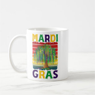 Mardi Gras Bead-Tree Carnival  Coffee Mug