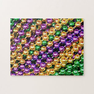Mardi Gras Beads Jigsaw Puzzle