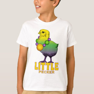 Mardi Gras Beads - the Little Pecker T-Shirt