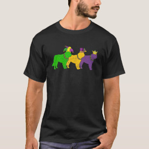 Mardi Gras Bernard Beads Festival Jester Hat T-Shirt