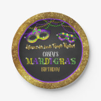 Mardi Gras Birthday (Gold)