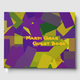 Mardi Gras Blocks Guest Book