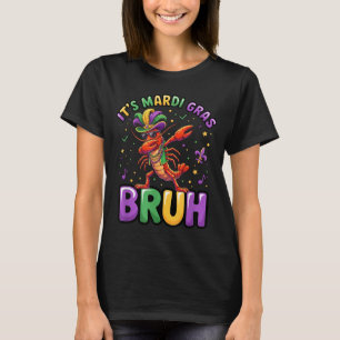 Mardi gras bruh crayfish funny dab carnival boys T-Shirt