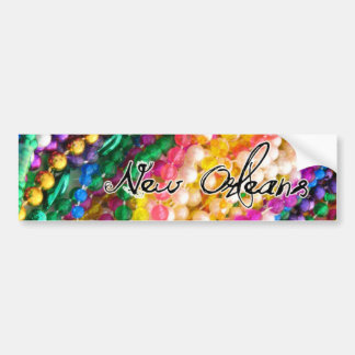 Mardi Gras Bumper Sticker