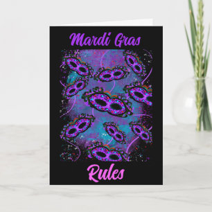 Mardi Gras Card