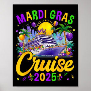 Mardi Gras Carnival Cruise 2025 Family Cruising Ma Poster