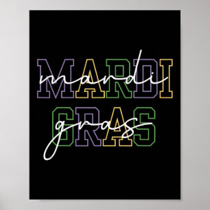 Mardi Gras Carnival New Orleans For Women Poster