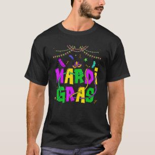 Mardi Gras Carnival Party New Orleans Parade Men T-Shirt