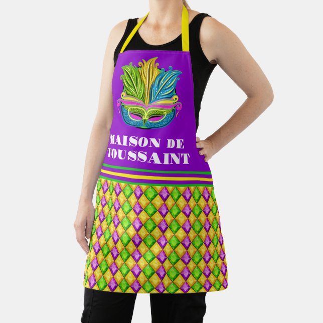 Mardi Gras Carnivale  Apron (Insitu)