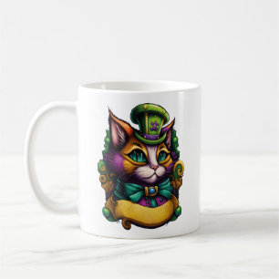 mardi gras coffee mug