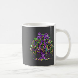 Mardi Gras Coquette Bow Bead Tree Carnival New Orl Coffee Mug