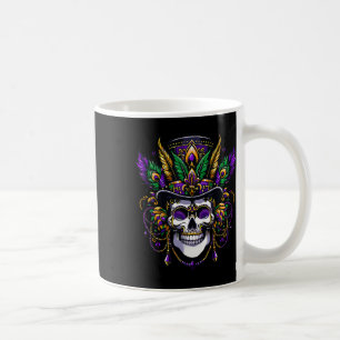 Mardi Gras Costume Sugar Skull Carnival Party  Coffee Mug