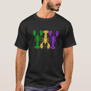 Mardi Gras Crawfish Mardi Gras Carnivals Party Hol T-Shirt