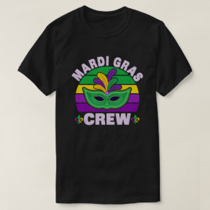 Mardi Gras Crew unique New Orleans Parade costume T-Shirt