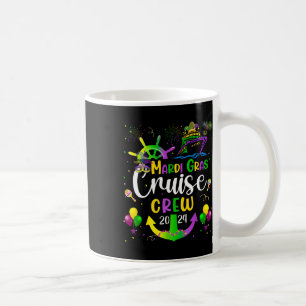 Mardi Gras Cruise 2024 Ship Family Matching Trip N Coffee Mug