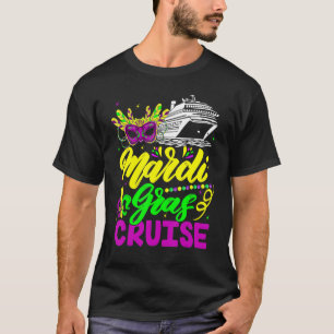 Mardi Gras Cruise Carnivals Party Matching Group F T-Shirt
