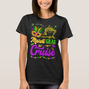 Mardi Gras Cruise Crew Cruising Matching Group Cru T-Shirt