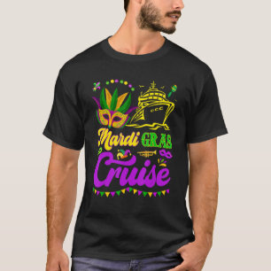 Mardi Gras Cruise Crew Cruising Matching Group Cru T-Shirt