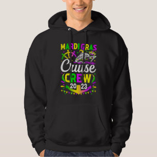 Mardi Gras Cruise Crew Cruising Squad Beads Cruise Hoodie