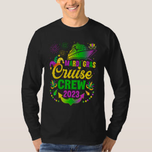 Mardi Gras Cruise Crew Matching Group Cruising Cru T-Shirt