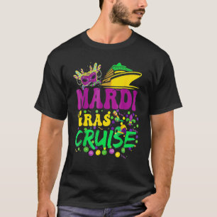 Mardi Gras Cruise Cruising New Orleans Party Costu T-Shirt