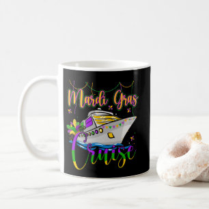 Mardi Gras Cruise Matching Family Carnival Party Coffee Mug
