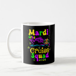 mardi gras cruise squad 2024 Family Matching Trip Coffee Mug
