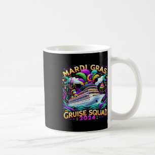 Mardi Gras Cruise Squad Funny Family Matching Trip Coffee Mug