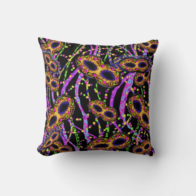 Mardi Gras  Cushion (Front)