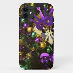 Mardi Gras decorations iPhone Case