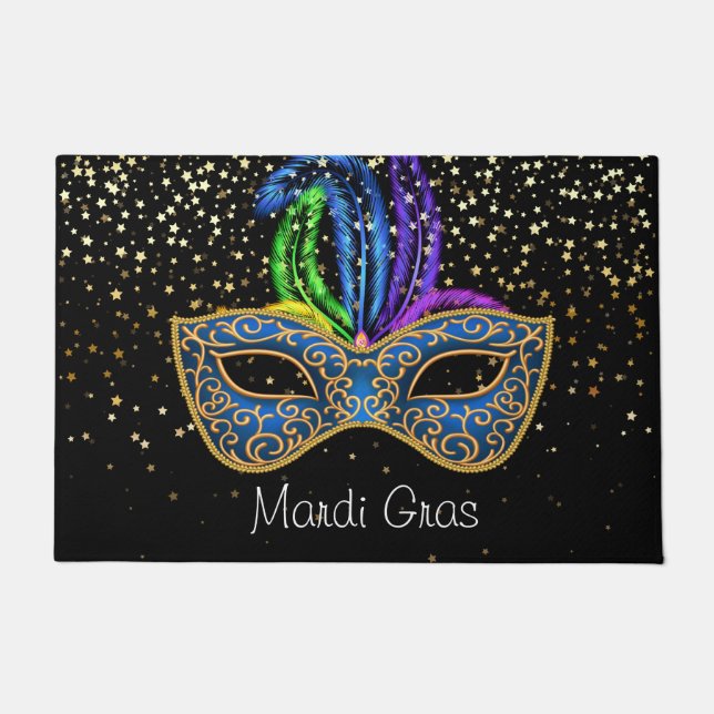 Mardi Gras Doormat (Front)