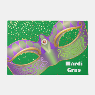 Mardi Gras Doormat