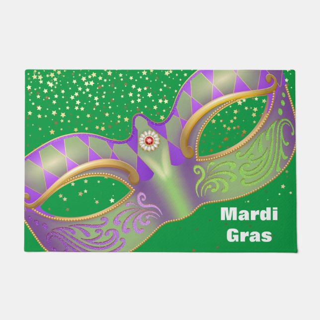 Mardi Gras Doormat (Front)