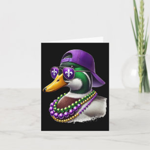 Mardi Gras Duck Hunting Mardi Gras Costume Women M Card