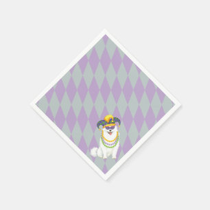 Mardi Gras Eskie Napkin