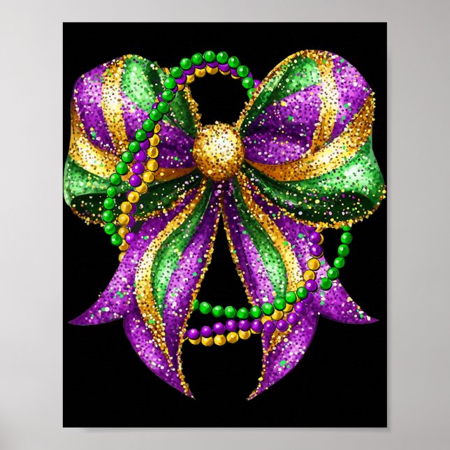 Mardi Gras Festival New Orleans Fleur De Lis Coque Poster (Front)