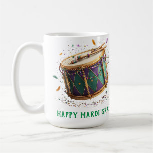 Mardi Gras Festive Drum Coffee Mug